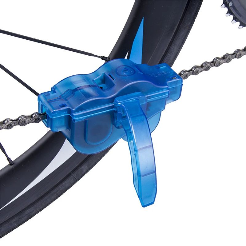 Portable Bicycle Chain Cleaner 3D Rotating Brush Scrubber Wash Tool For Mountain  Road Bikes 6