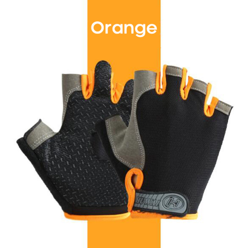Cycling Bicycle Gloves Half Finger Gym Gloves With AntiSlip Grip  Breathable Design 5