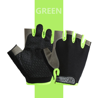 Cycling Bicycle Gloves Half Finger Gym Gloves With AntiSlip Grip  Breathable Design 7