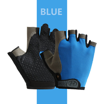 Cycling Bicycle Gloves Half Finger Gym Gloves With AntiSlip Grip  Breathable Design 10