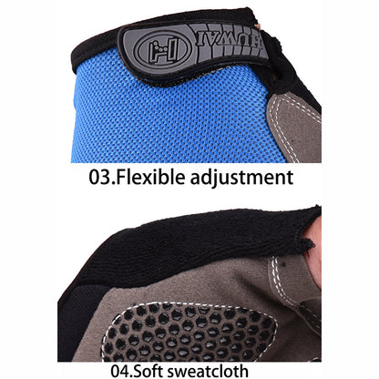 Cycling Bicycle Gloves For Men  Women Half Finger Gym Gloves Breathable AntiSlip For Sports  Traini 3