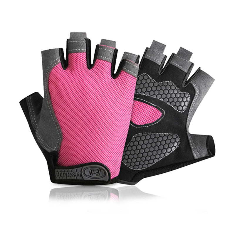 Cycling Bicycle Gloves For Men  Women Half Finger Gym Gloves Breathable AntiSlip For Sports  Traini 5