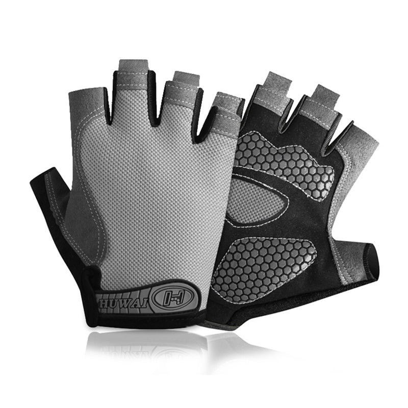 Cycling Bicycle Gloves For Men  Women Half Finger Gym Gloves Breathable AntiSlip For Sports  Traini 8