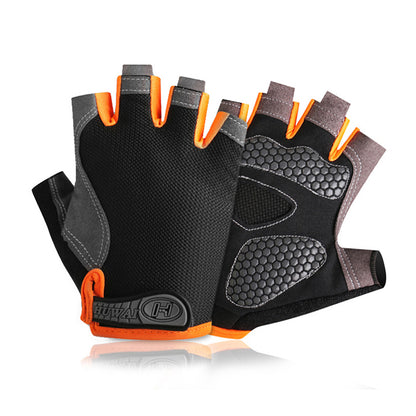 Cycling Bicycle Gloves For Men  Women Half Finger Gym Gloves Breathable AntiSlip For Sports  Traini 10
