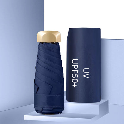 Mini Pocket Umbrella, Compact Folding UV Protection Parasol