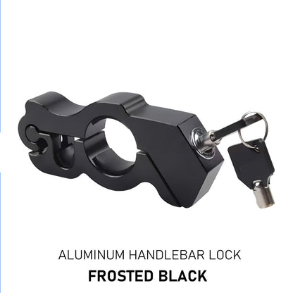 Heavy Duty Motorcycle Handlebar Lock Anti Theft Solid Steel Brake Lock For ATV Dirt  Street Bikes 6