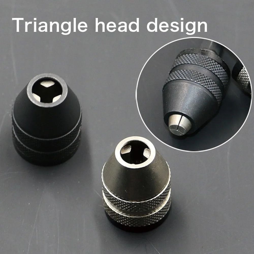 Quick Change Adapter for Drills STONEGO 3824UNF Keyless Chuck Converter with Hex Shank