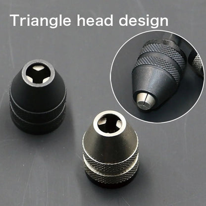 Quick Change Adapter for Drills STONEGO 3824UNF Keyless Chuck Converter with Hex Shank