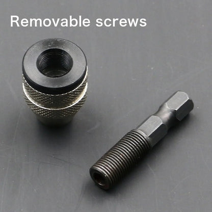 Quick Change Adapter for Drills STONEGO 3824UNF Keyless Chuck Converter with Hex Shank