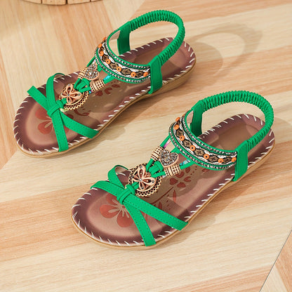 Womens Beach Sandals Stylish Summer Casual Walking Shoes For Outdoor And Party Wear 6