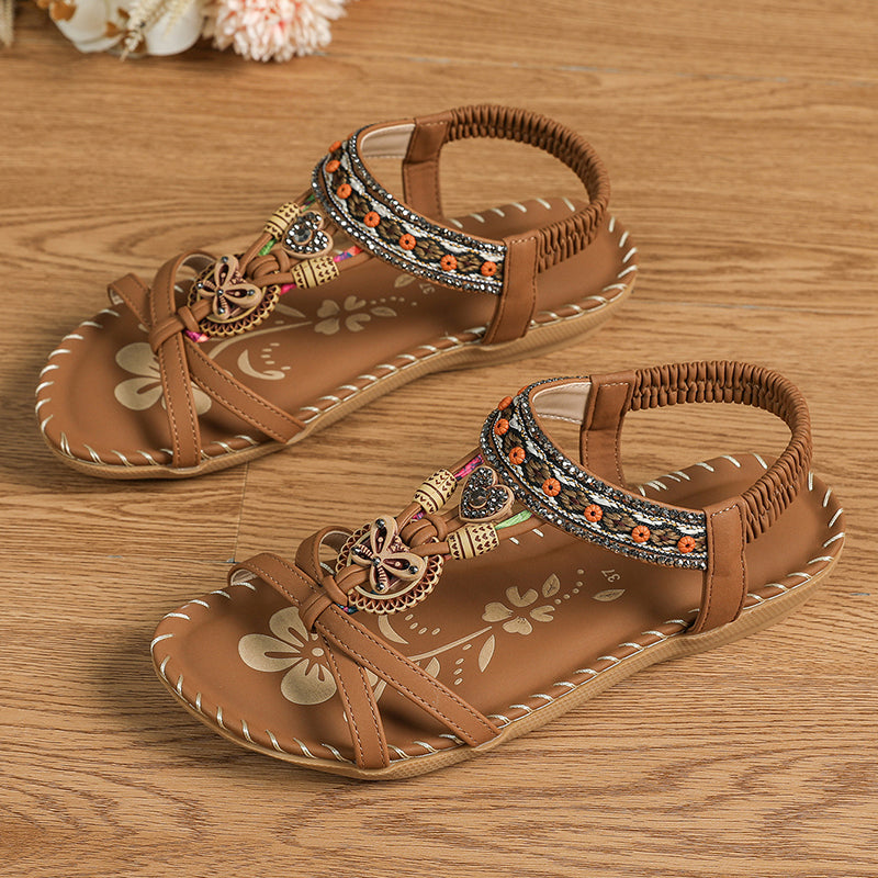 Womens Beach Sandals Stylish Summer Casual Walking Shoes For Outdoor And Party Wear 5