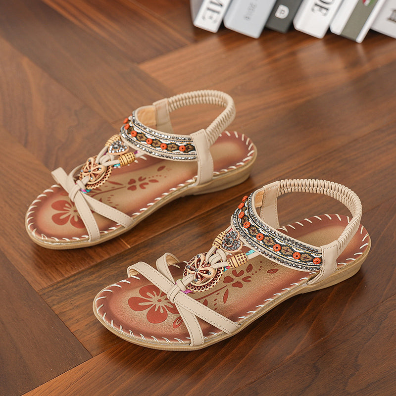 Womens Beach Sandals Stylish Summer Casual Walking Shoes For Outdoor And Party Wear 8