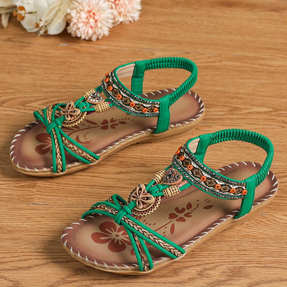 Womens Beach Sandals Stylish Summer Casual Walking Shoes For Outdoor And Party Wear 11