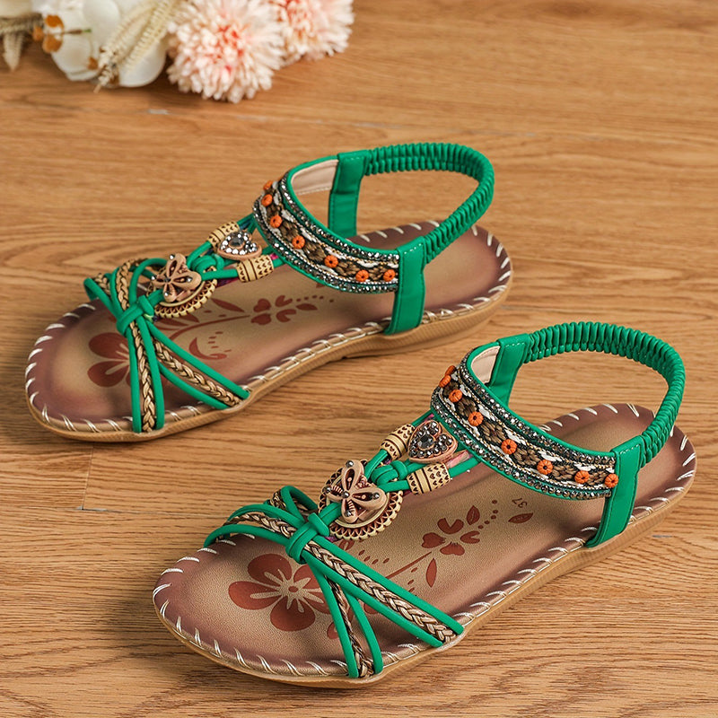 Womens Beach Sandals Stylish Summer Casual Walking Shoes For Outdoor And Party Wear 18