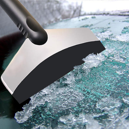 Durable Windshield Snow Shovel Ice Scraper & Ash Removal Tool for Car Windows Silicone Wiper Cleaner