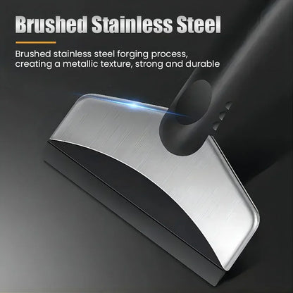 Durable Windshield Snow Shovel Ice Scraper  Ash Removal Tool For Car Windows Silicone Wiper Cleaner 4