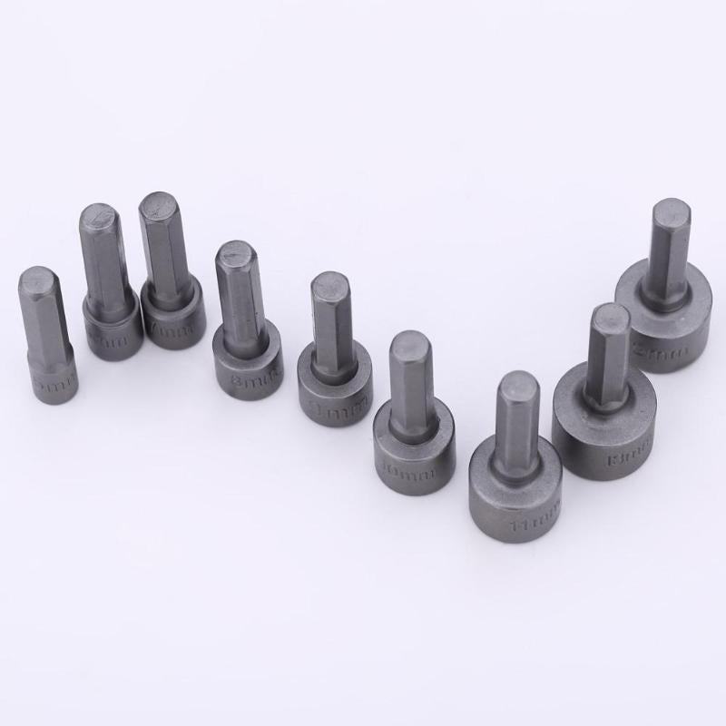 Metric Hex Bit Socket Set Premium ChromeVanadium Steel Screwdriver Set For Precision Work 5