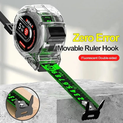 HeavyDuty Fluorescent Tape Measure High Precision Waterproof WearResistant Ruler for Profession