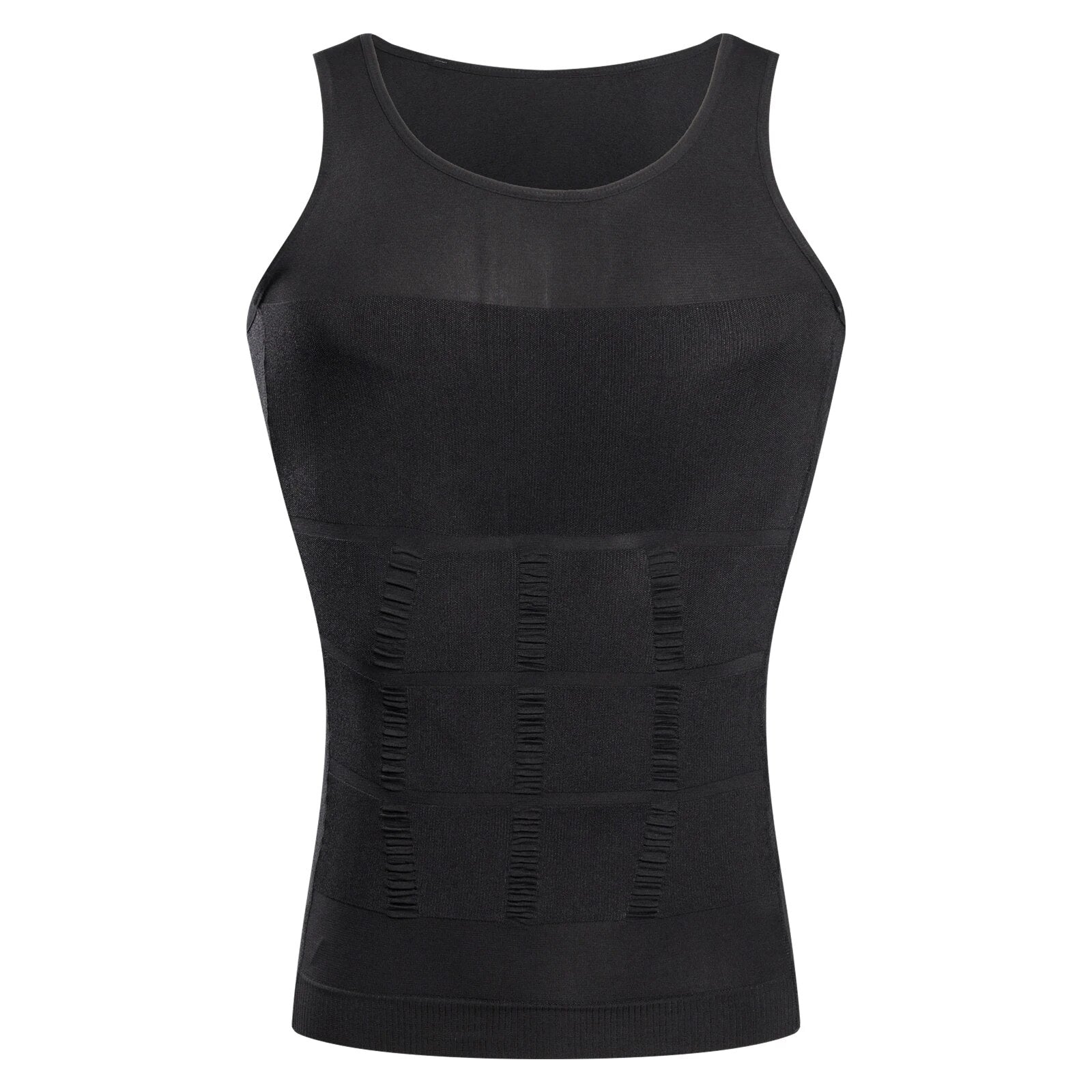 Slimming Compression Vest for Men Undershirt Shapewear Shirt for Belly Control & Tummy Tuck