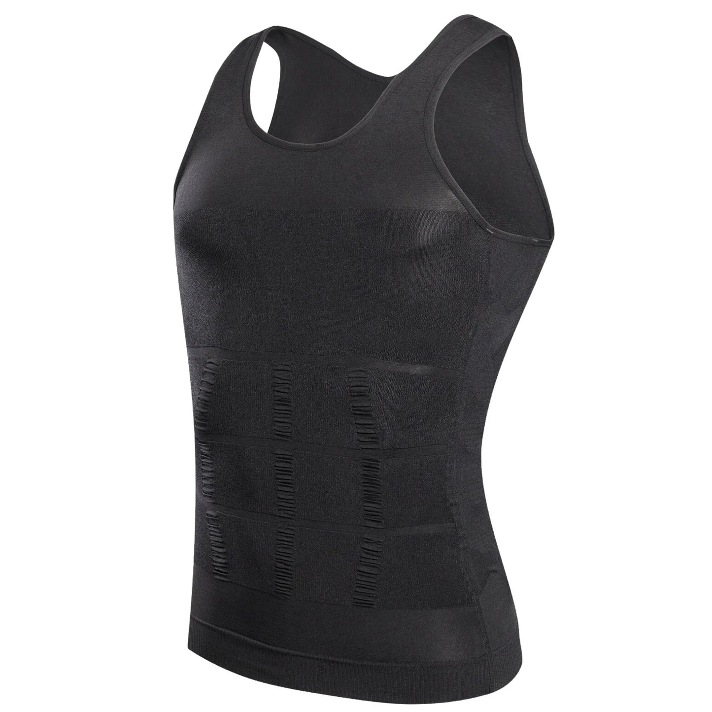Slimming Compression Vest for Men Undershirt Shapewear Shirt for Belly Control & Tummy Tuck