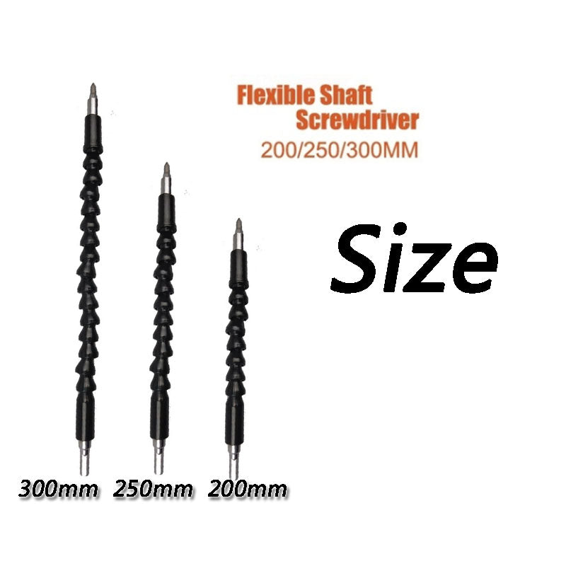 Flexible Snake Hose Drill Bit Universal Electric Screwdriver Extension with Cardan Shaft Connection