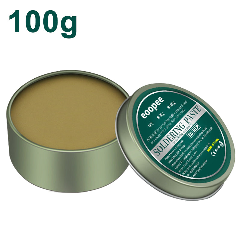 Premium No Clean Soldering Flux Paste Lead Free Water Wash Rosin For Chip Level PCB Repair Phone El 7