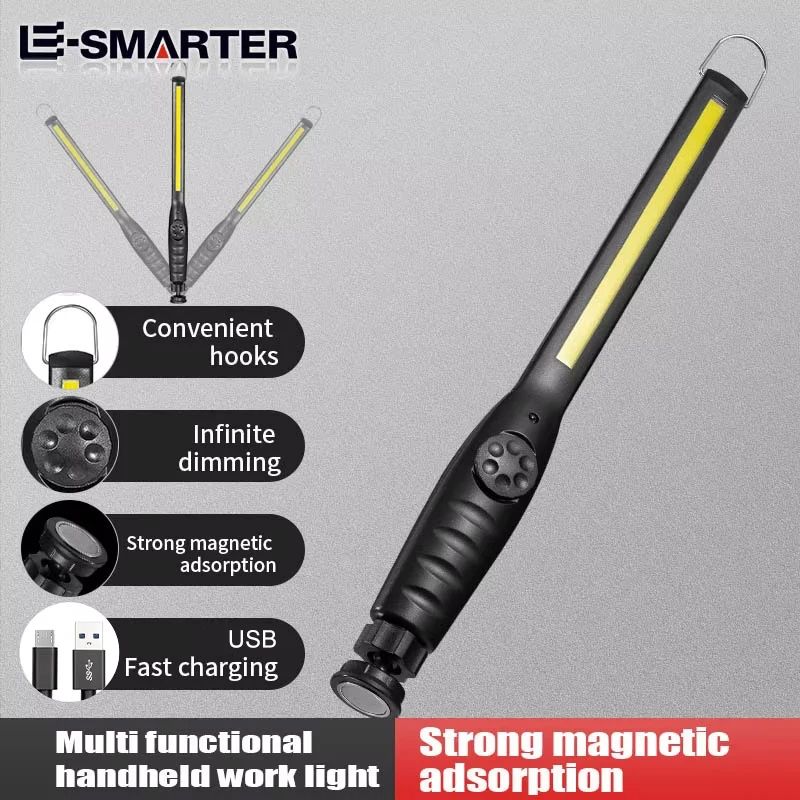 Bright Cordless Work Lights  Portable COB LED Inspection Lamp For Mechanics Home And Garage Use 14