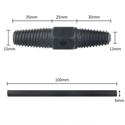 Double Head Wrench  Faucet Valve Extractor Remove Broken Screws Pipe Bolts  Damaged Wires