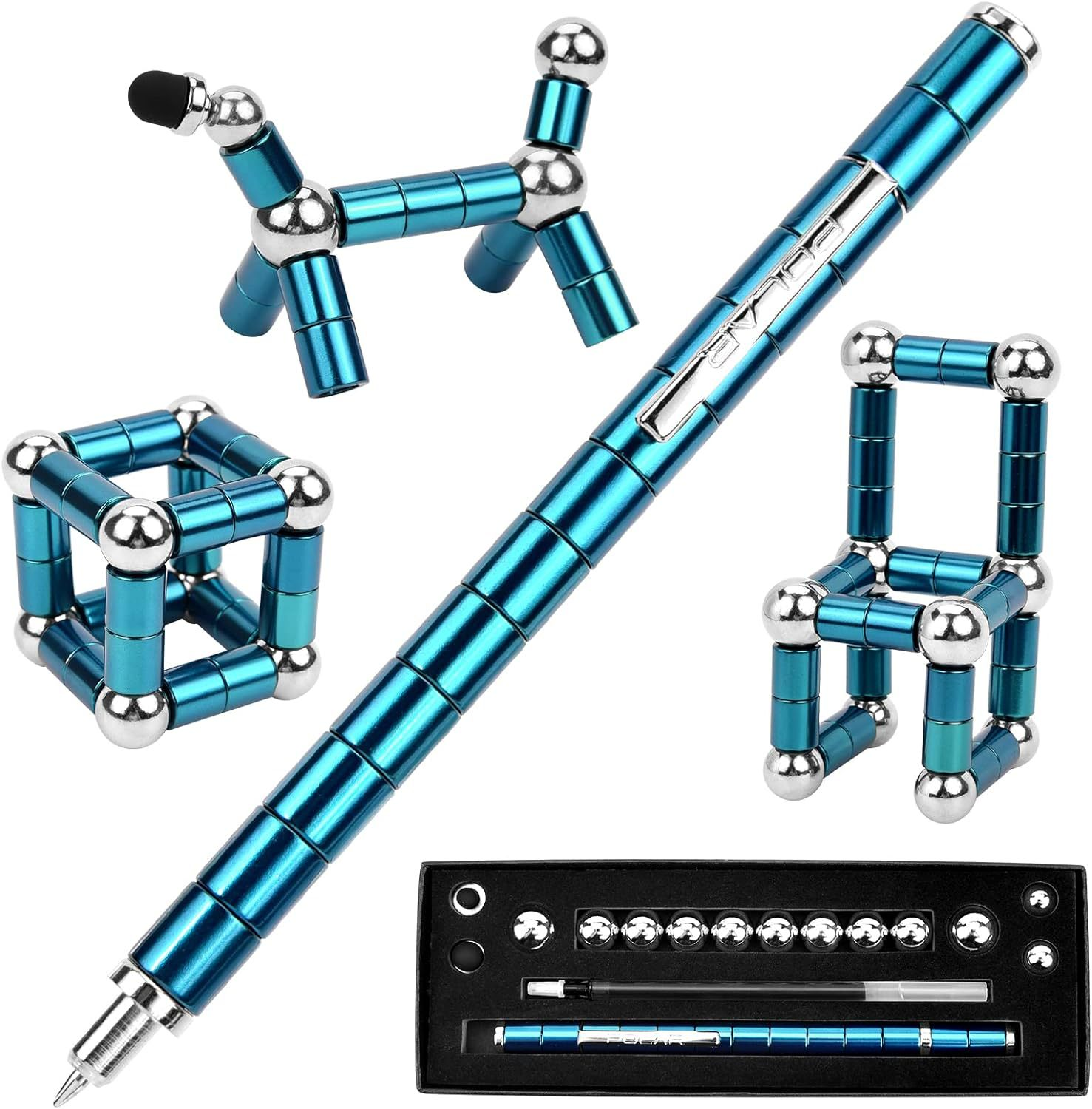 Magnetic Pen For Fidgeting Multifunctional Novel Pen For Decompression  Stress Relief 10