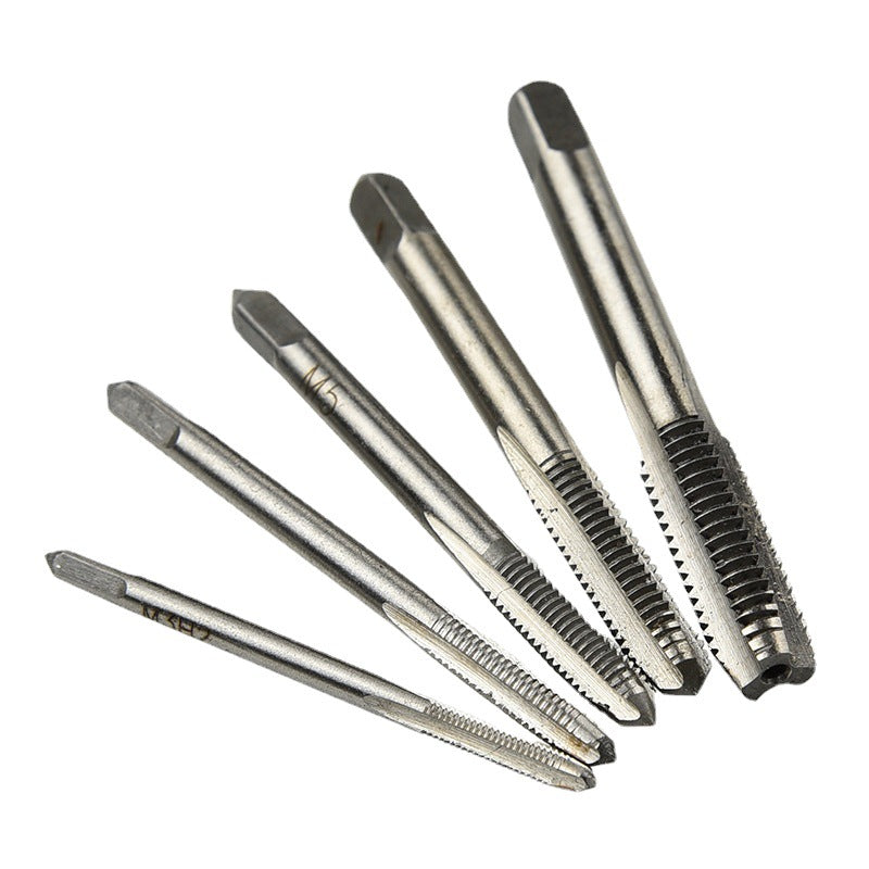 Premium Hand Tap Wrench Thread Tapping Tool Set M3 to M8 T Shaped Tap Wrench & 5pc Hand Tap Kit