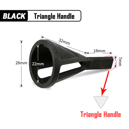 Hexagon  Triangle Trimming Drill Bit Professional Burr Removal Tool For Metal Stainless Steel  Copp