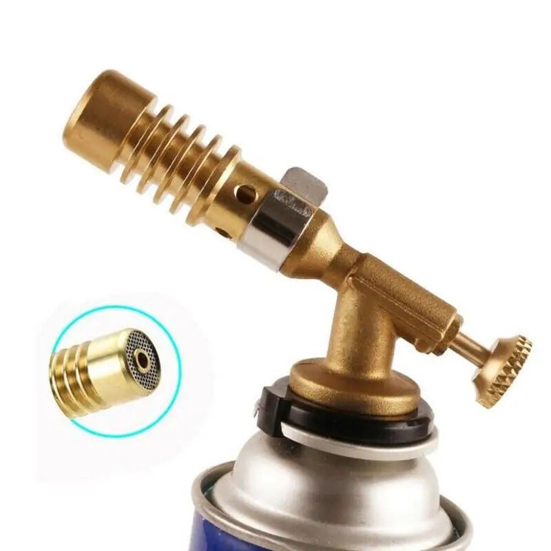Copper HighTemperature Gas Torch Portable Welding  Brazing Blowtorch for Solder Plumb  DIY Repa