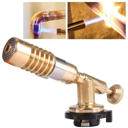 Copper HighTemperature Gas Torch Portable Welding  Brazing Blowtorch for Solder Plumb  DIY Repa