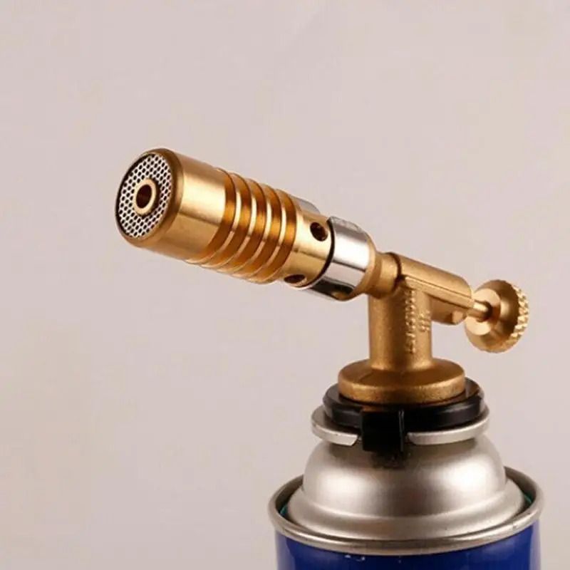 Copper HighTemperature Gas Torch Portable Welding  Brazing Blowtorch for Solder Plumb  DIY Repa