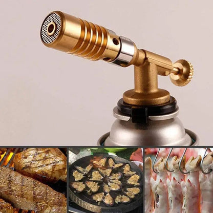 Copper HighTemperature Gas Torch Portable Welding  Brazing Blowtorch for Solder Plumb  DIY Repa