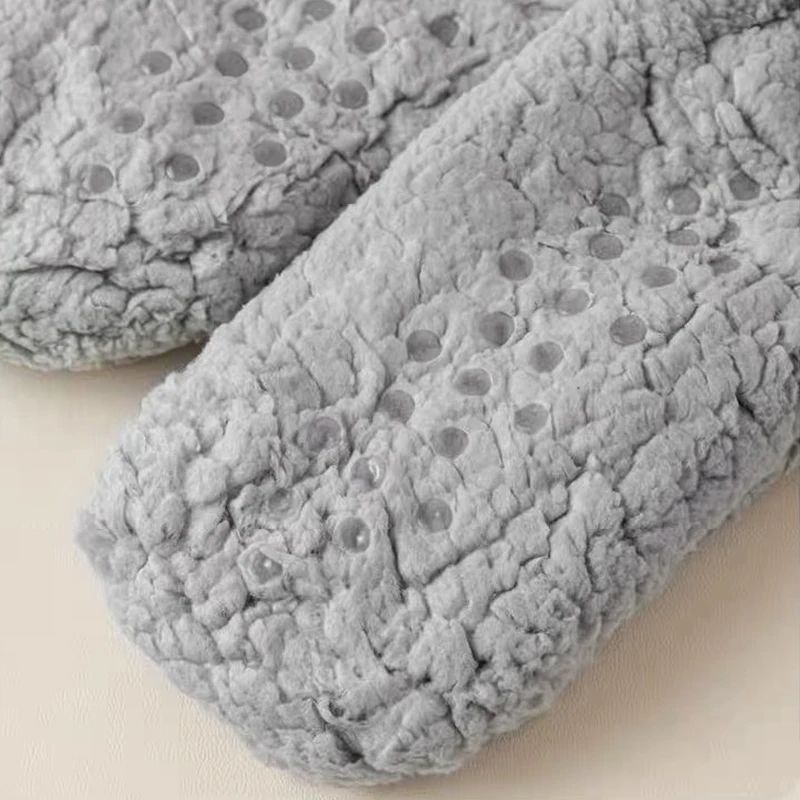 Thickened Thermal Socks For Women  Winter Warm Velvet AntiSlip Sleeping Socks Cozy Gift 3