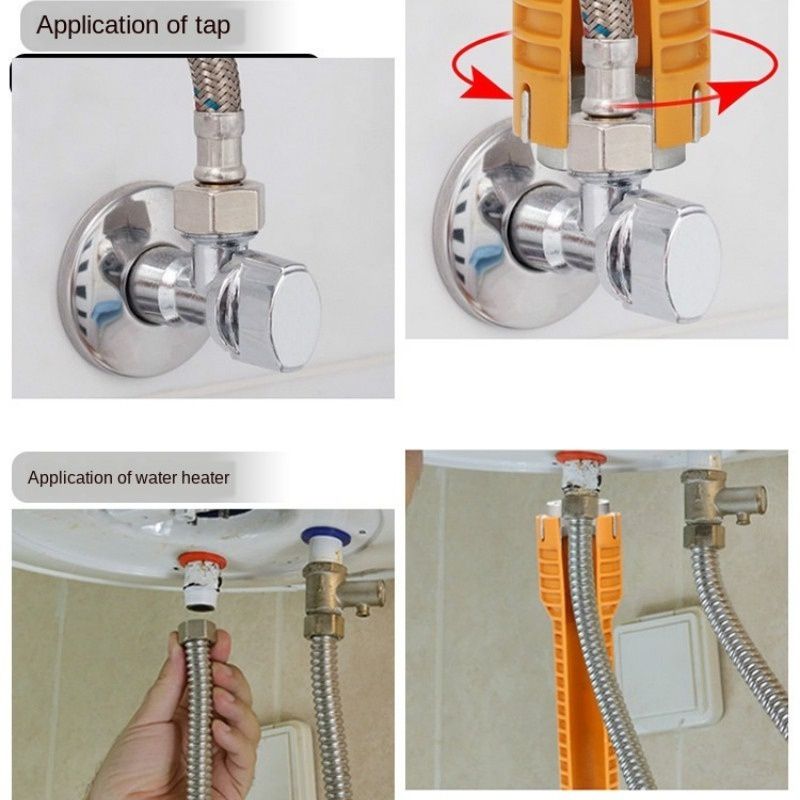 HeavyDuty Sanitary Wrench  AllinOne Sink Sanitary Tool For Faucet Pipe  Plumbing Installation 1