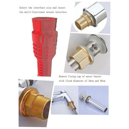 HeavyDuty Sanitary Wrench  AllinOne Sink Sanitary Tool For Faucet Pipe  Plumbing Installation 3