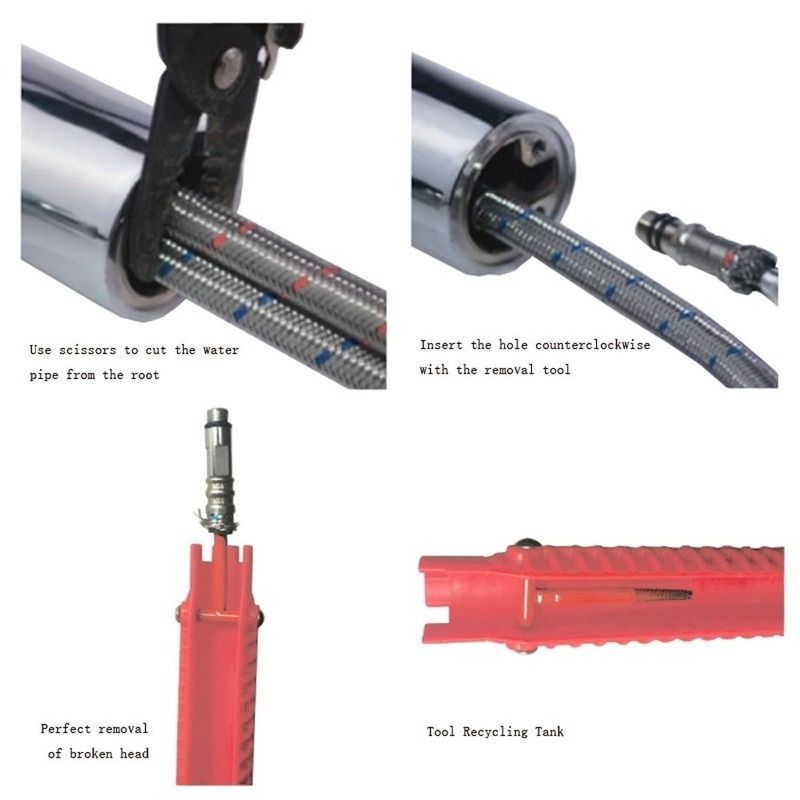 HeavyDuty Sanitary Wrench  AllinOne Sink Sanitary Tool For Faucet Pipe  Plumbing Installation 5