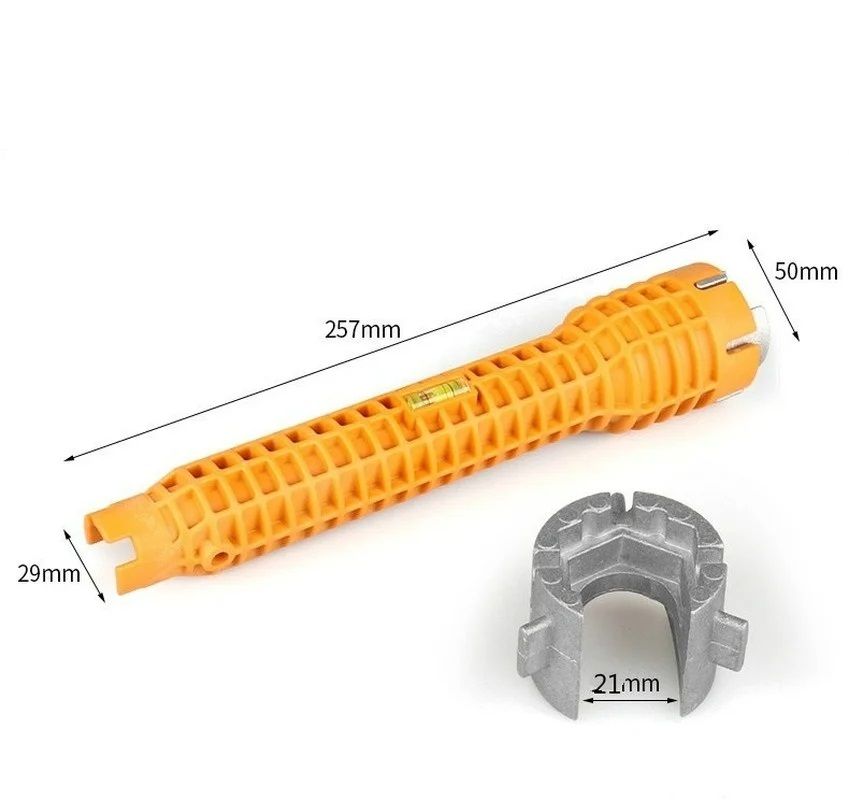 HeavyDuty Sanitary Wrench  AllinOne Sink Sanitary Tool For Faucet Pipe  Plumbing Installation 11