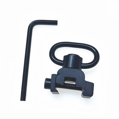 QD Sling Swivel Picatinny Rail Mount HeavyDuty Metal Strap Buckle For Mlok Rail Gun Accessories 8