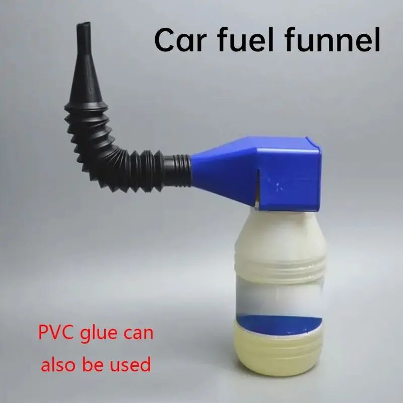 Car Motorcycle Refueling Funnel Flexible Oil Change Funnel With Filter For Gasoline  Engine Oil 3