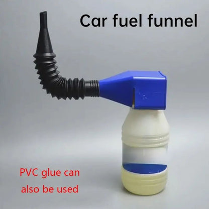 Car Motorcycle Refueling Funnel Flexible Oil Change Funnel With Filter For Gasoline  Engine Oil 3