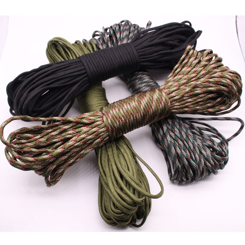 30M Paracord Outdoor Camping Survival Lanyard 550 LB Parachute Rope for Hiking, Tent Accessories & Emergency Use
