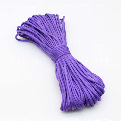 30M Paracord Outdoor Camping Survival Lanyard 550 LB Parachute Rope For Hiking Tent Accessories  Em 16