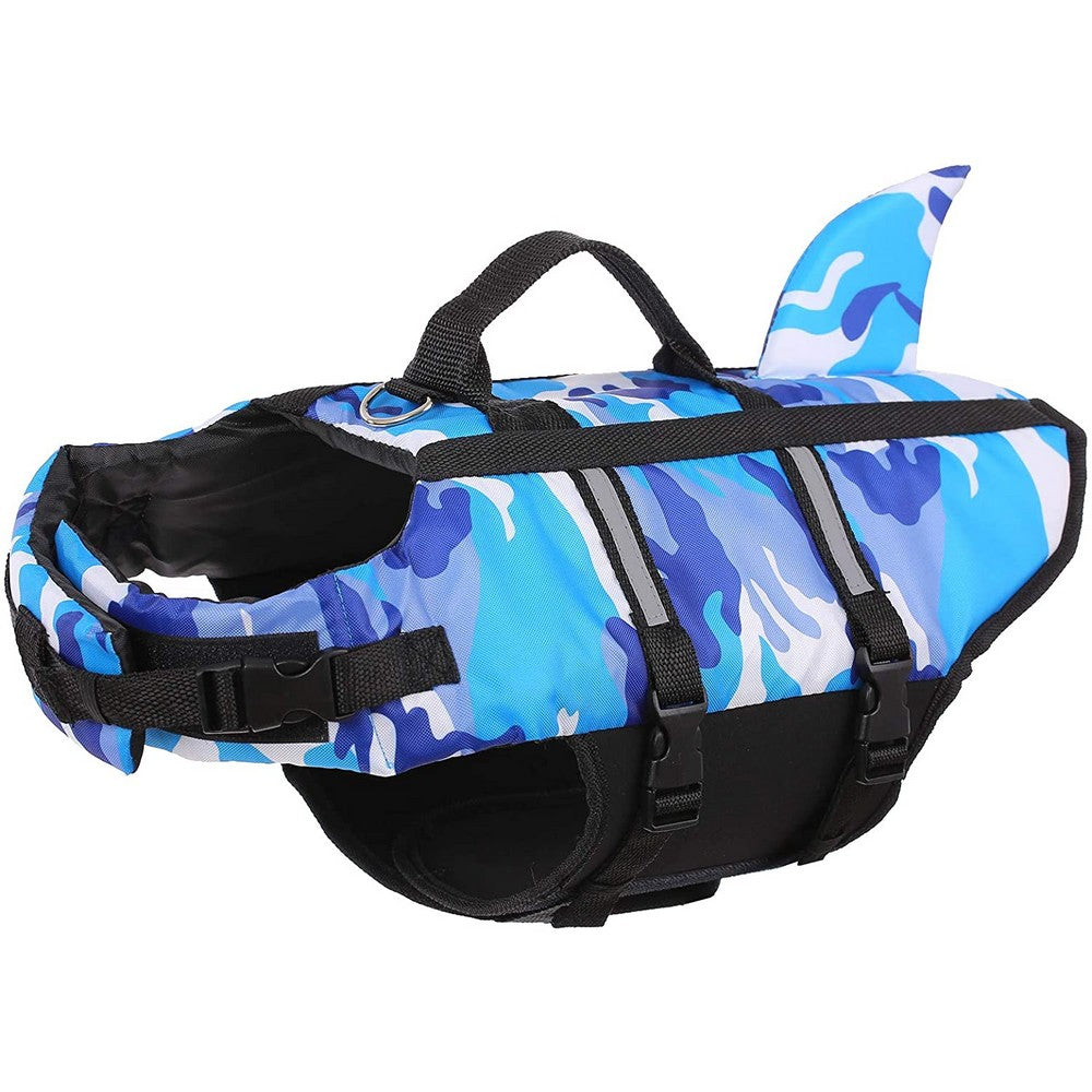 Dog Life Jacket Vest For Swimming  Safety Adjustable Swimwear For Pets 1