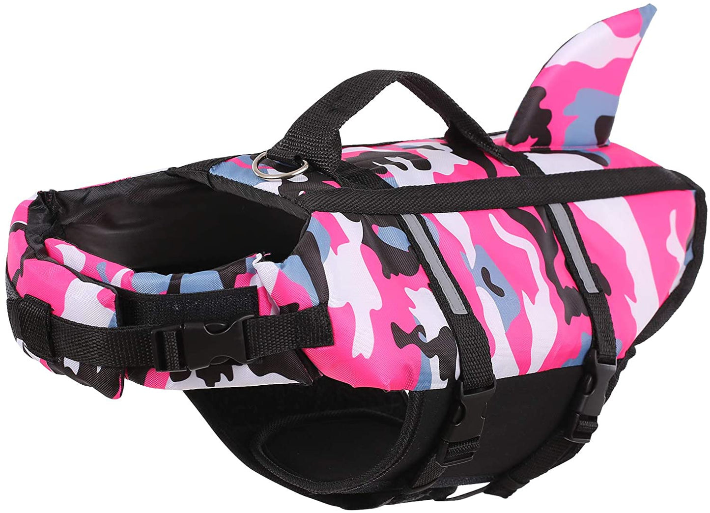 Dog Life Jacket Vest For Swimming  Safety Adjustable Swimwear For Pets 5