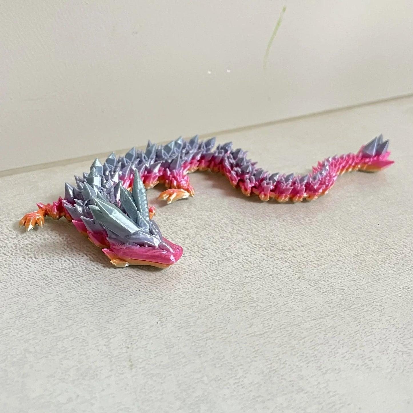3D Printed Chinese Dragon Articulated Movable Joints, Collectible Home Decor & Creative Toy