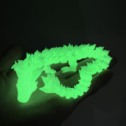 3D Printed Chinese Dragon Articulated Movable Joints, Collectible Home Decor & Creative Toy