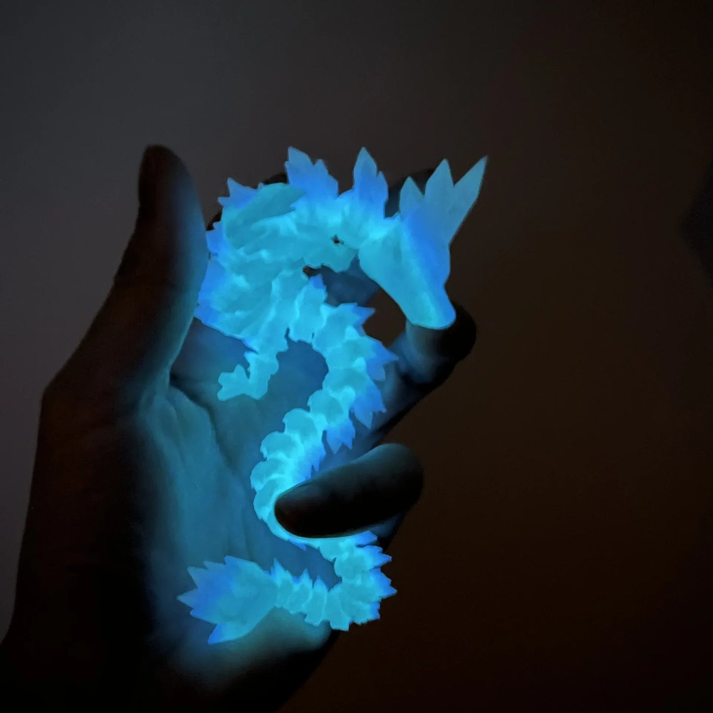 3D Printed Chinese Dragon Articulated Movable Joints, Collectible Home Decor & Creative Toy